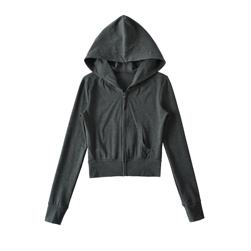Color Point Hood Jacket