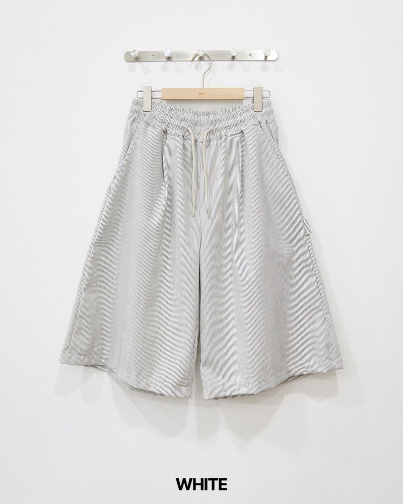 Hiko Stripe Bermuda Pants