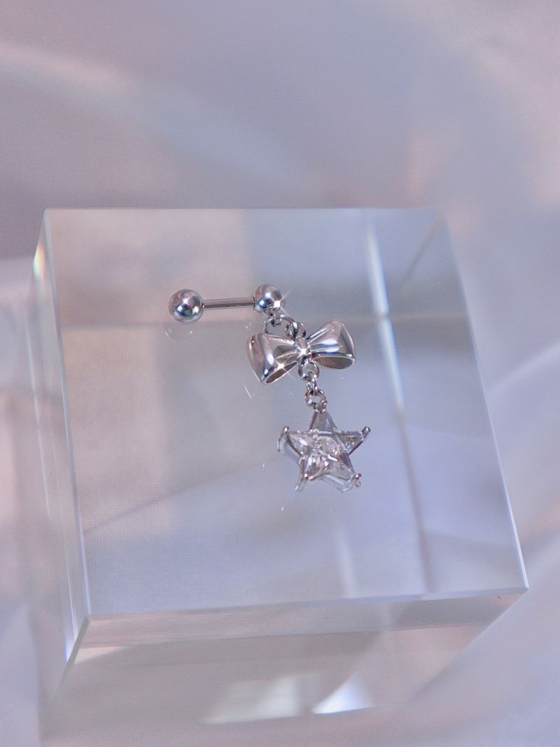 ribbon star piercing