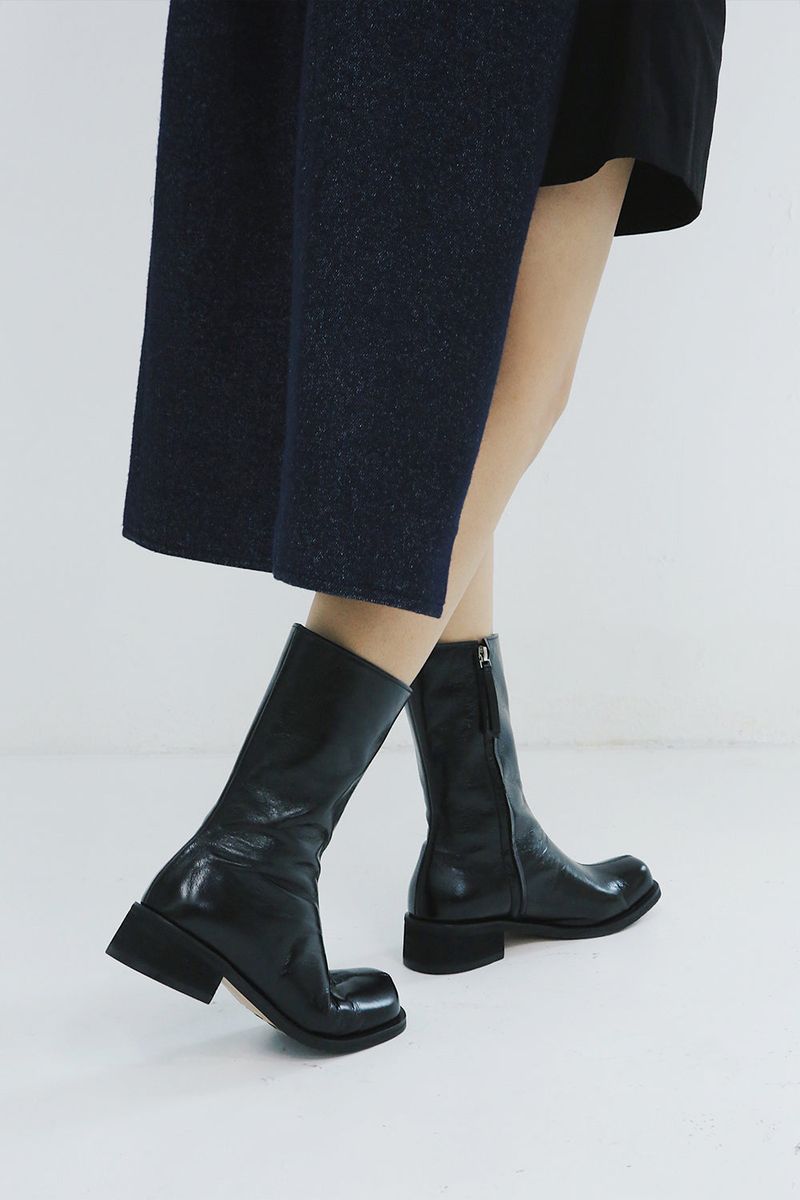 FAY MIDDLE BOOTS_4COLORS