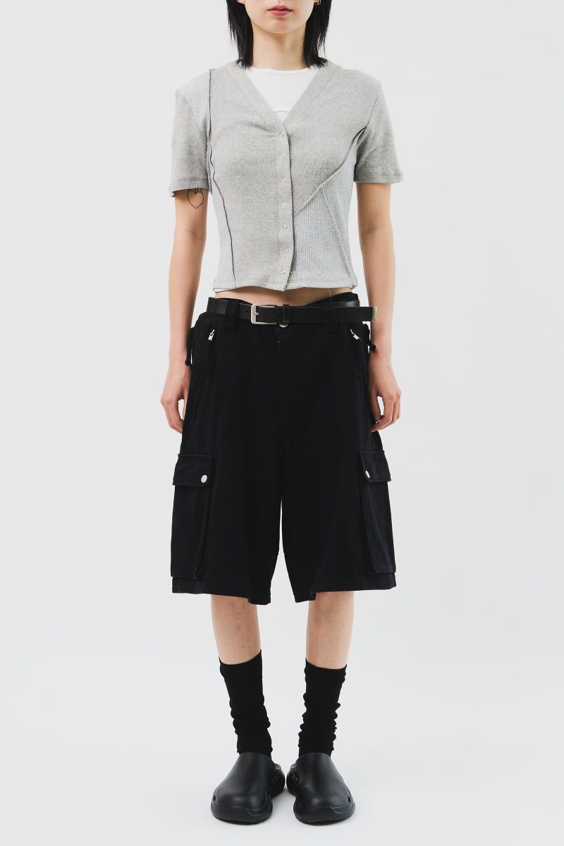 Tyla Cargo Bermuda Shorts (3color)