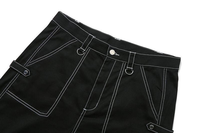 SIDE STOPPER CARPENTER PANTS_BLACK