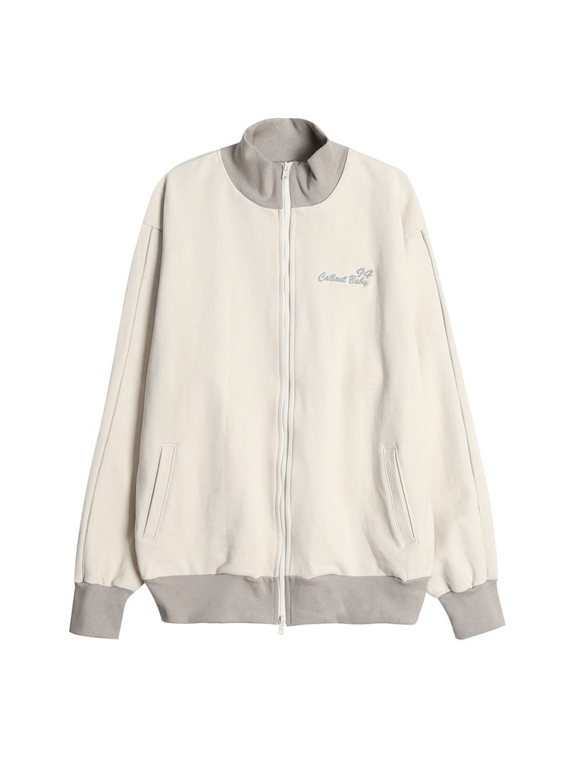 DOWN TOWN GIRL ZIP-UP / IVORY