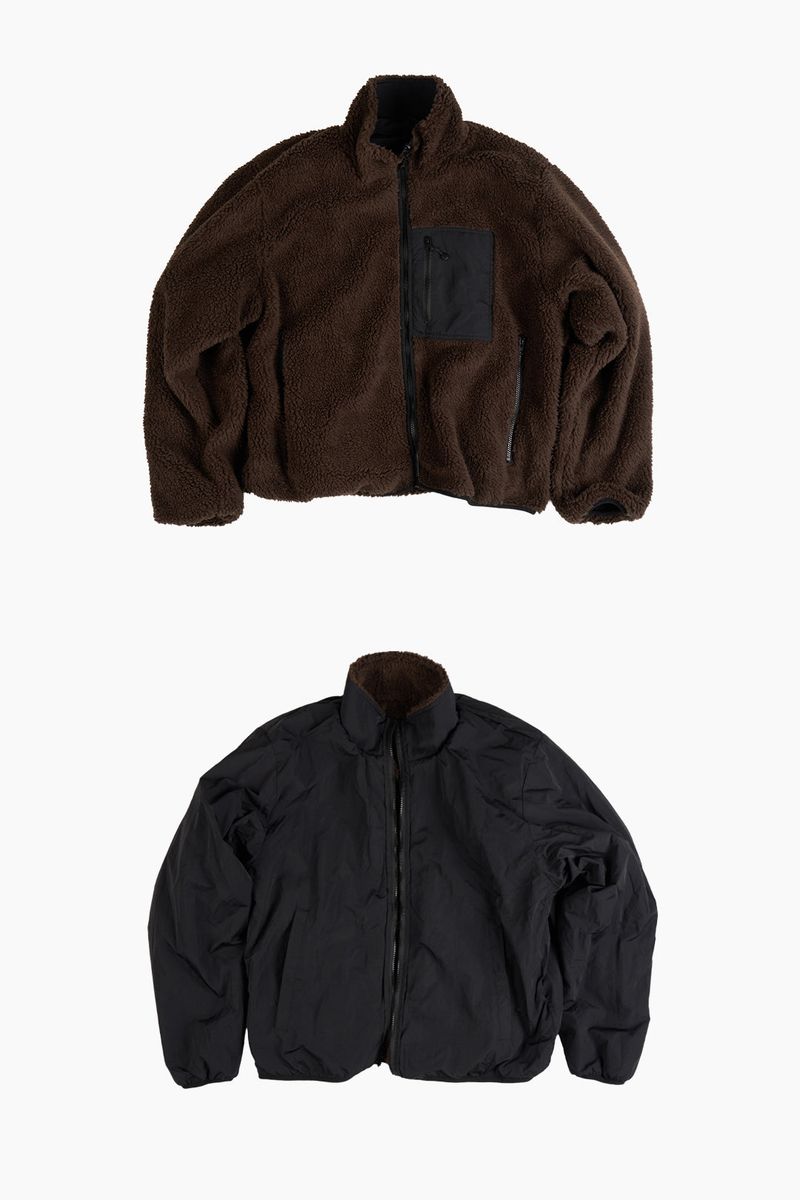 Dumble fleece reversible jumper