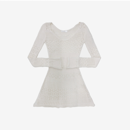 Daven lace knit dress