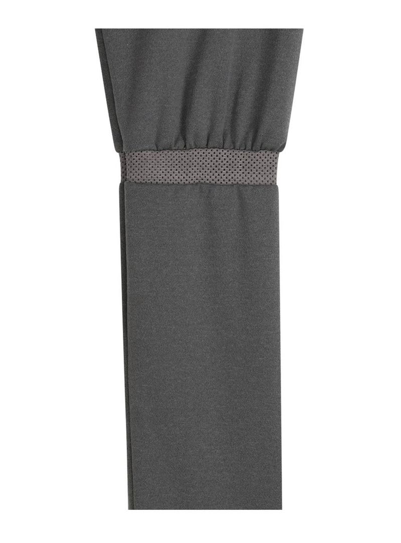 Mesh Band Puff Sleeve / Charcoal