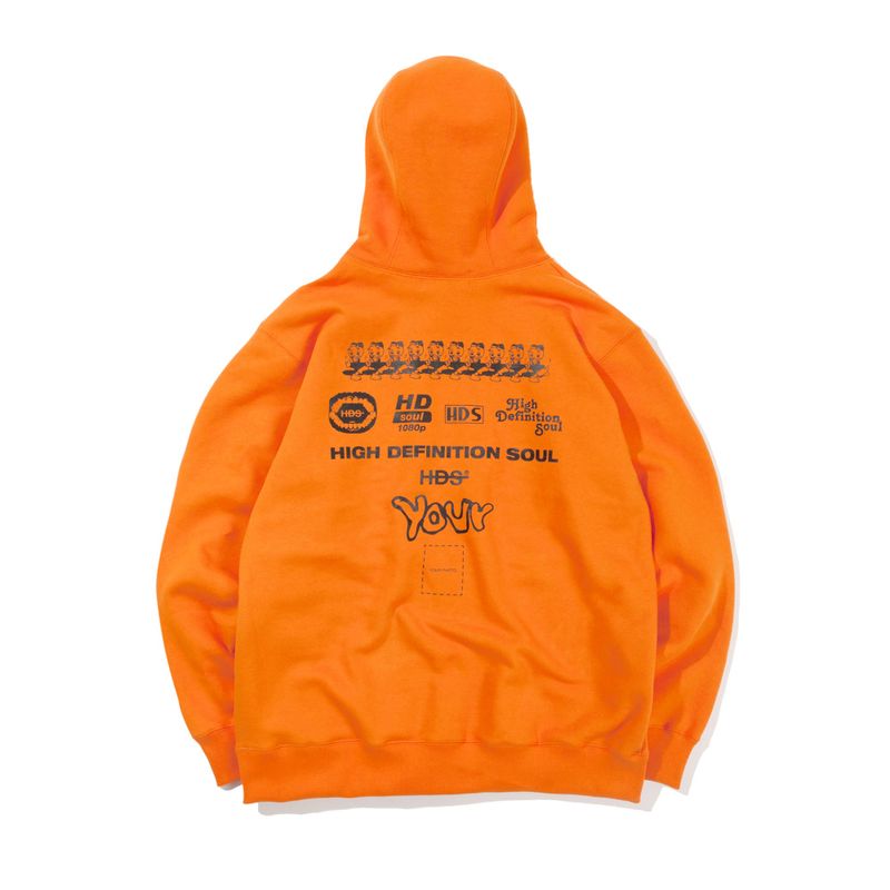 HD SOUL HOODIE - ORANGE