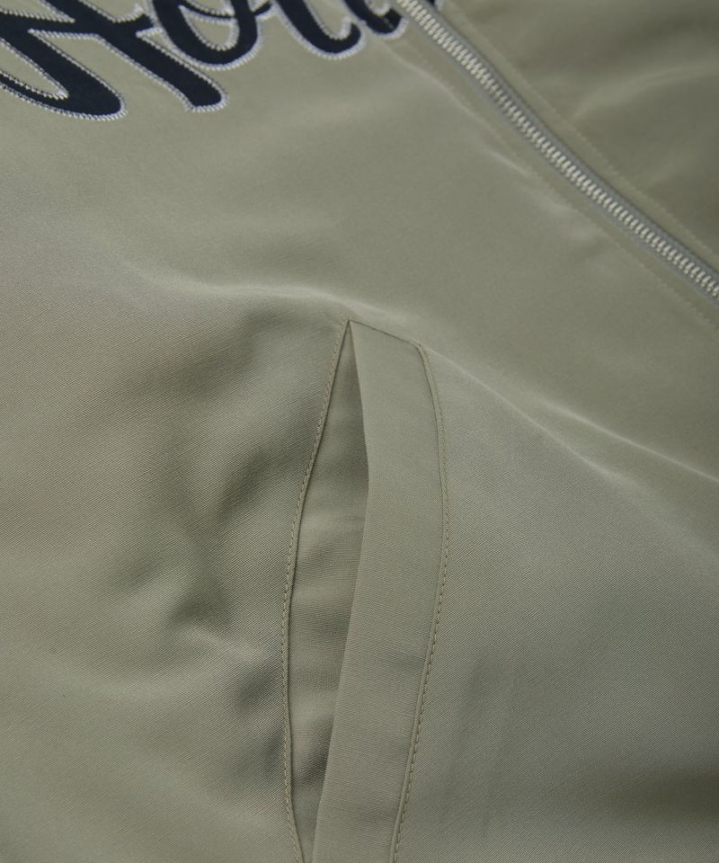 In-Holiday Varsity Jacket _Sand Beige