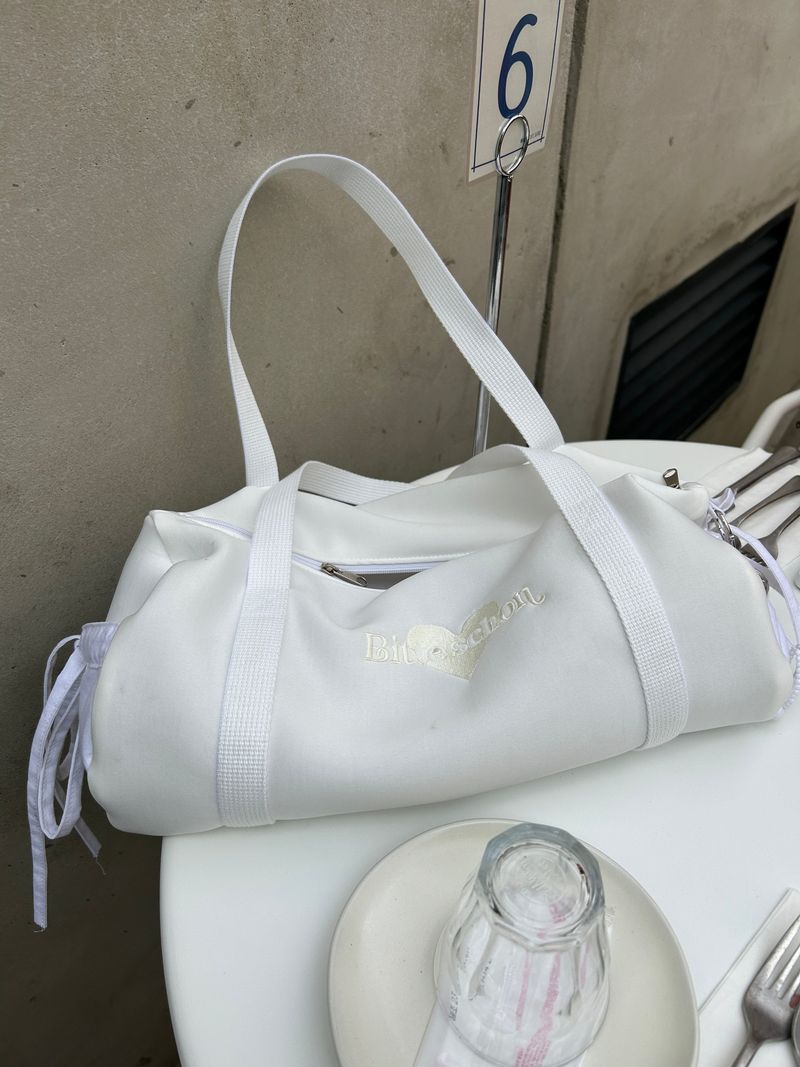 bitteschon ribbon ballet bag
