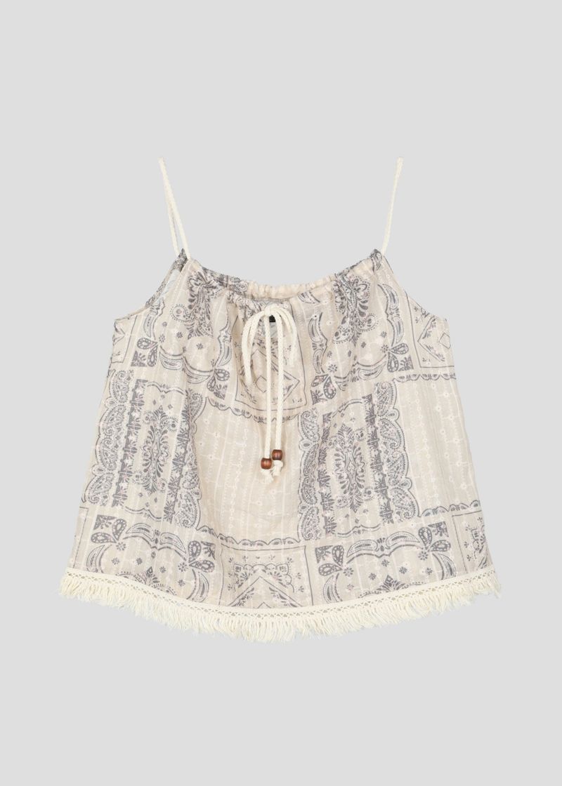 Bohemian Tassel Bustier Sleeveless (2c)