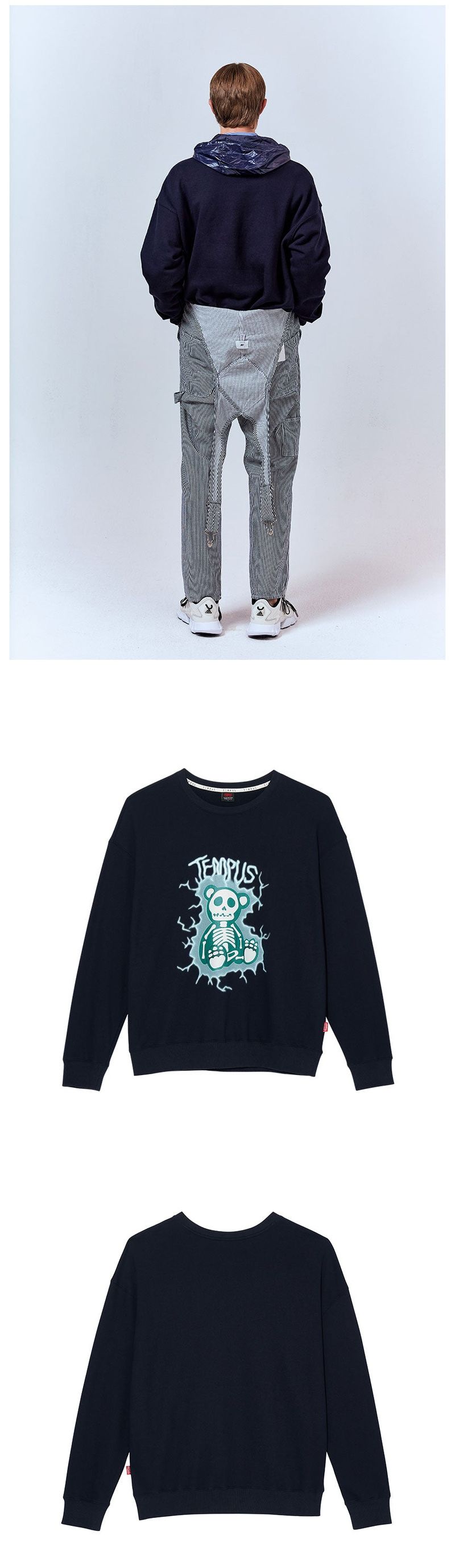 THUNDERBOLT SWEATSHIRTS [NAVY]