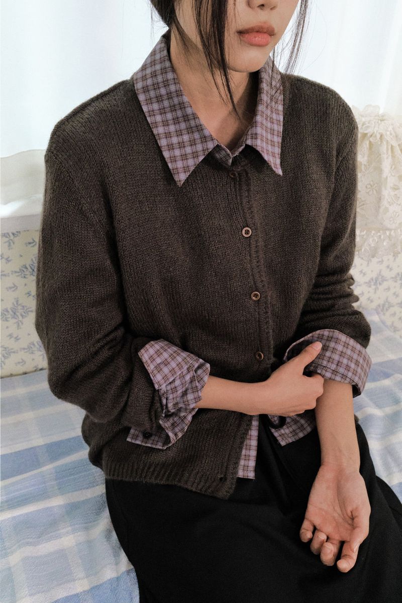 Bane Wool Touch Cardigan (6color)
