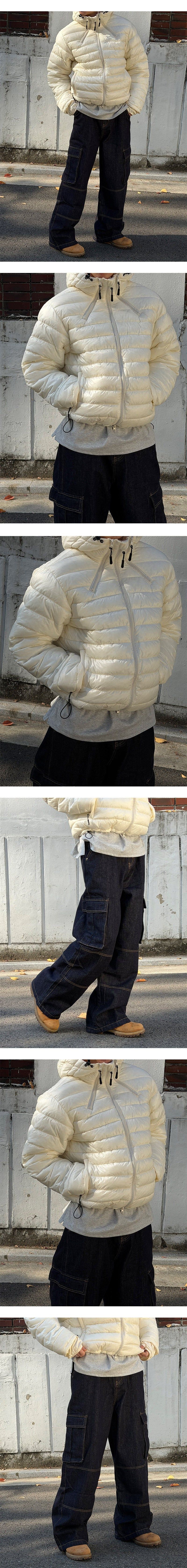 [Unisex] Active hood light padding(5color)