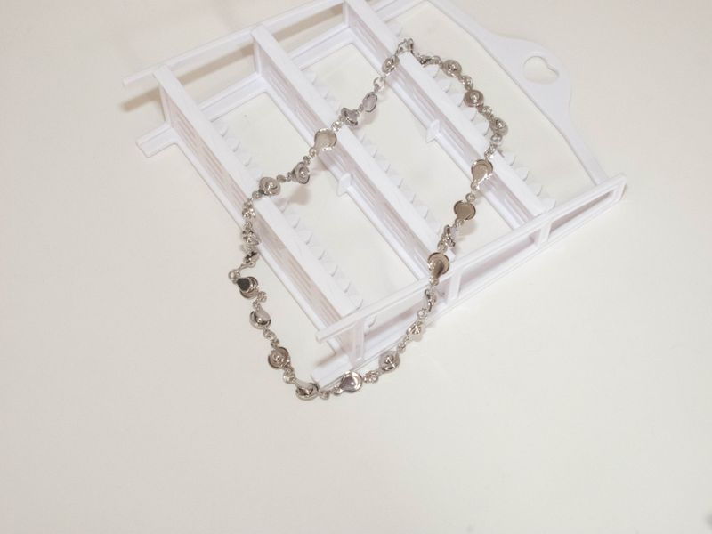 [MADE]   silver open close necklace
