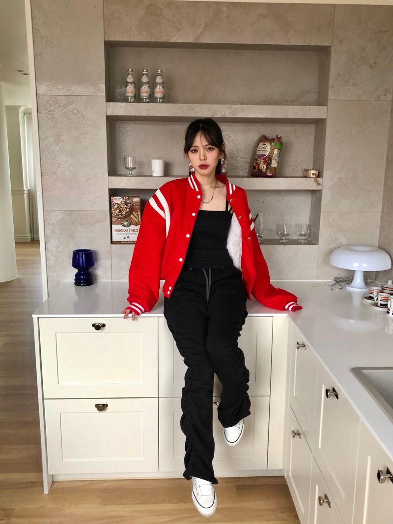 Hering varsity jacket