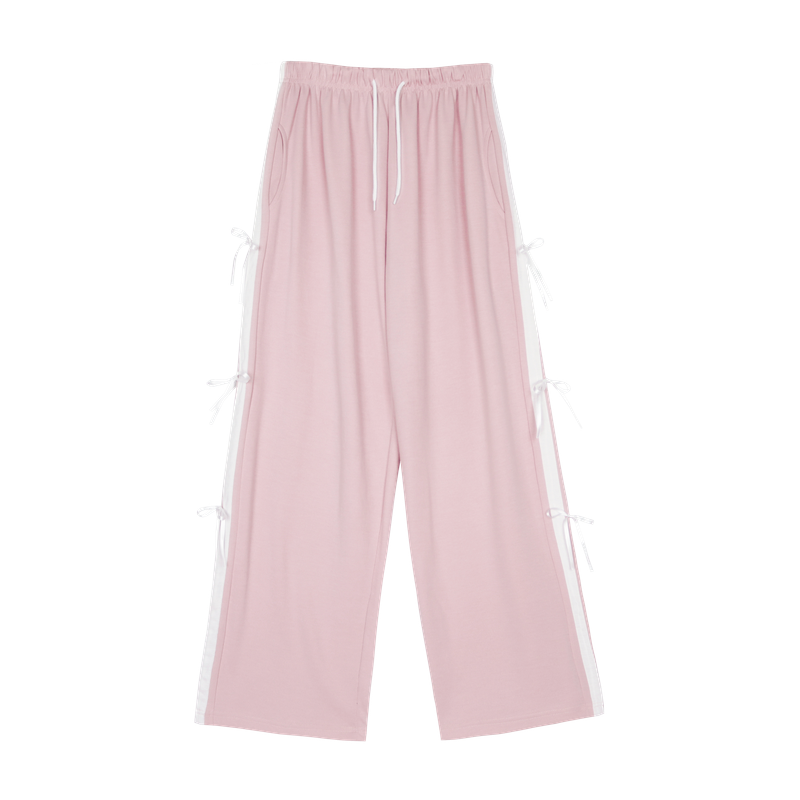 RIBBON TRACK PANTS (2 COLORS)