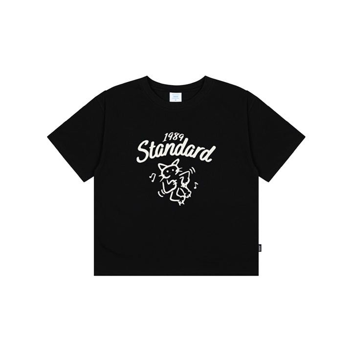 HAPPY CAT Cool Cotton Crop Short Sleeve (SCTSTD-0267)