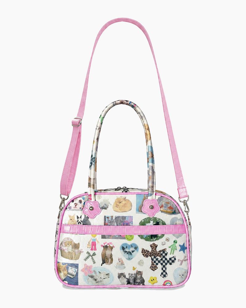 Collage Tote BAG_Pink