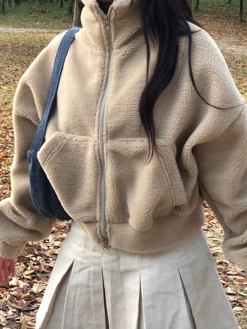 Teddy bear fleece jumper