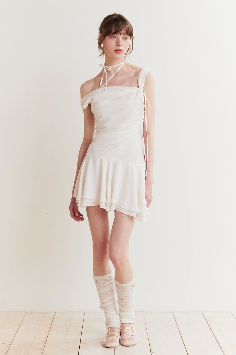 PAIN OR PLEASURE（ペインオアプレジャー）の「LILY FRILL DRESS ivory（Dresses）」