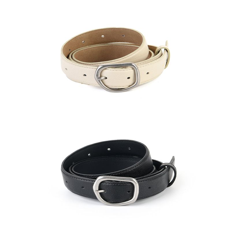 NICK&NICOLE(ニック&ニコール)の「MIDDLE BUCKLE LEATHER BELT_2 COLOR(Fashion Accessories)」