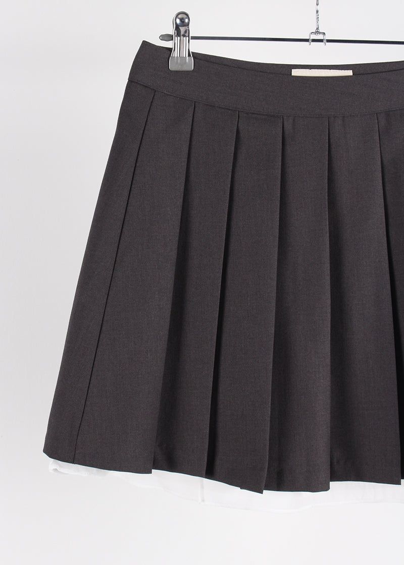 LAYER PLEATS SKIRT