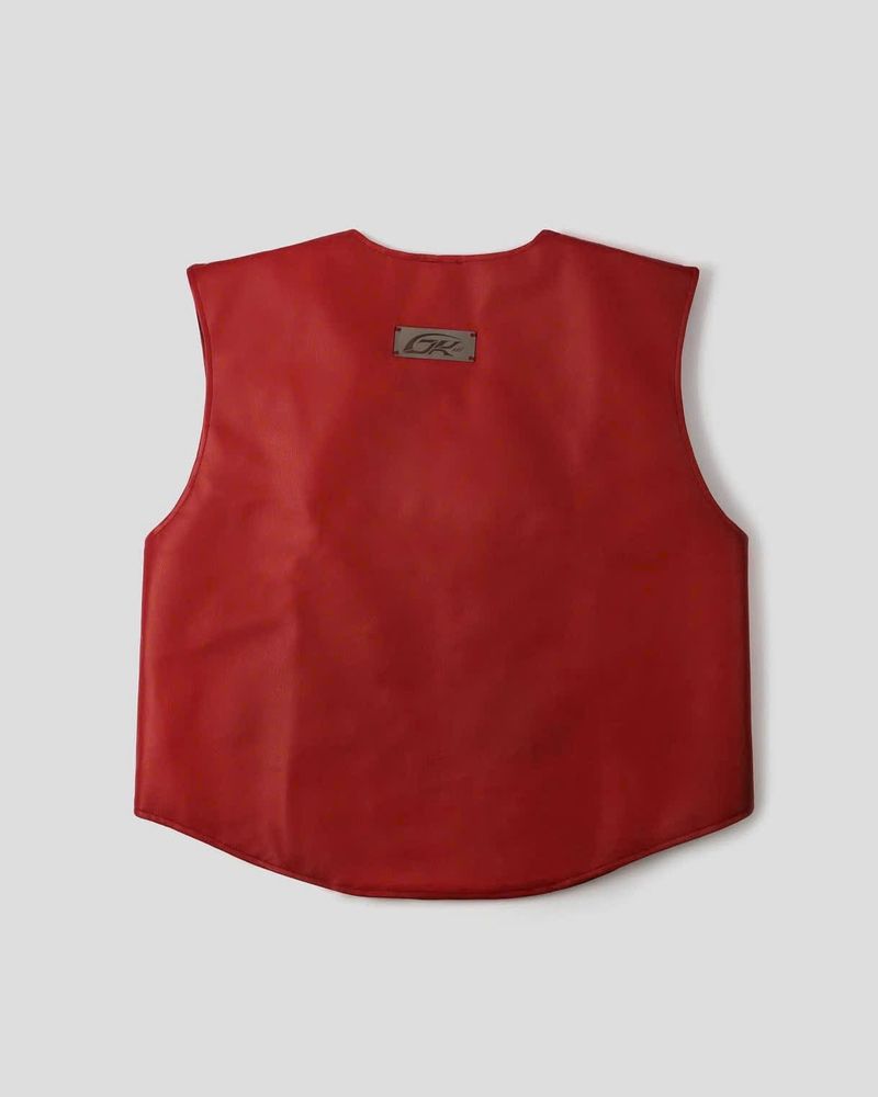 LEATHER BULLETPROOF GILE (Red)