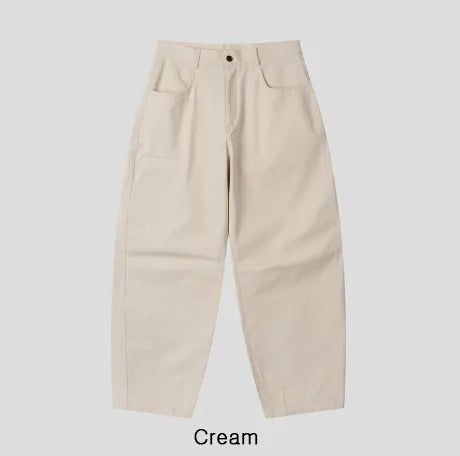 Rior Curved Cut Balloon Pants