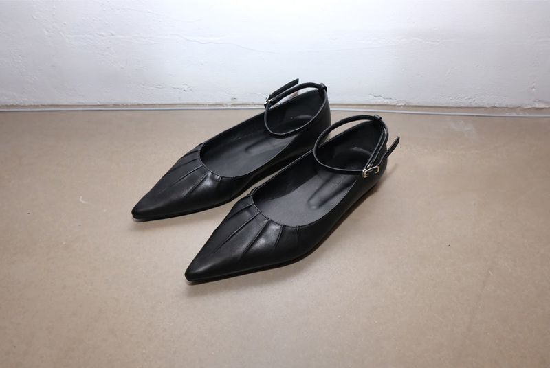 Low Shirring Stiletto