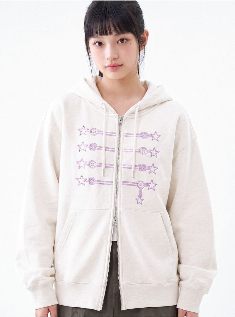 NAPOLEON STAR 2-WAY ZIP-UP (2color)