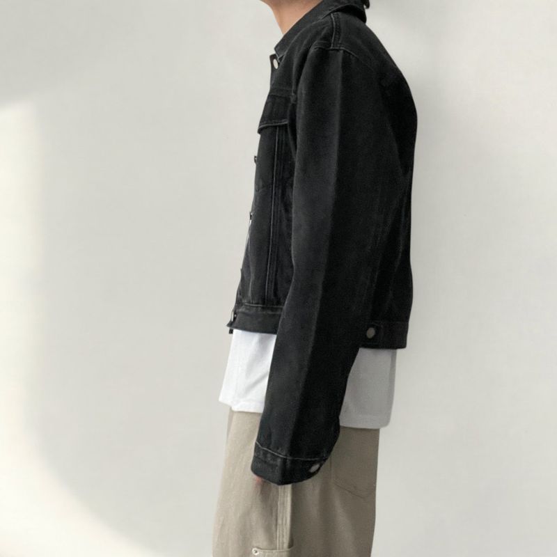 Wished Cropped Denim Jacket