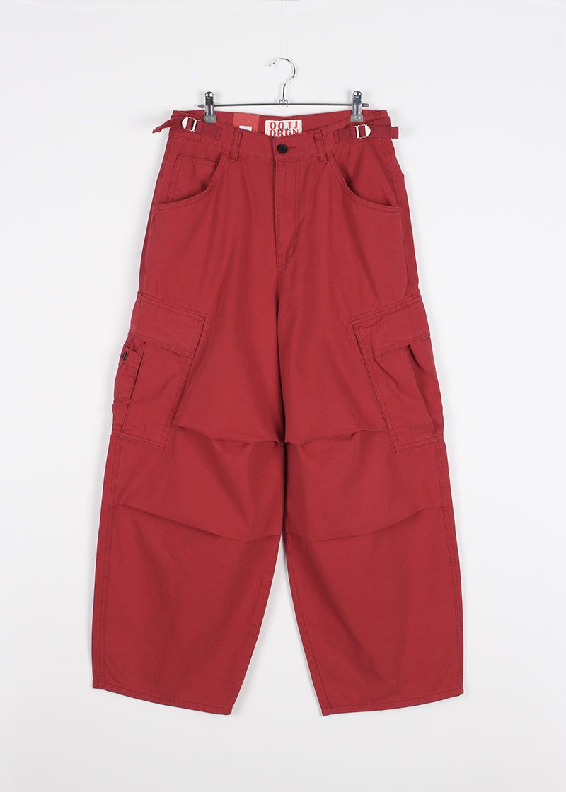 POCKET BUTTON CARGO PANTS