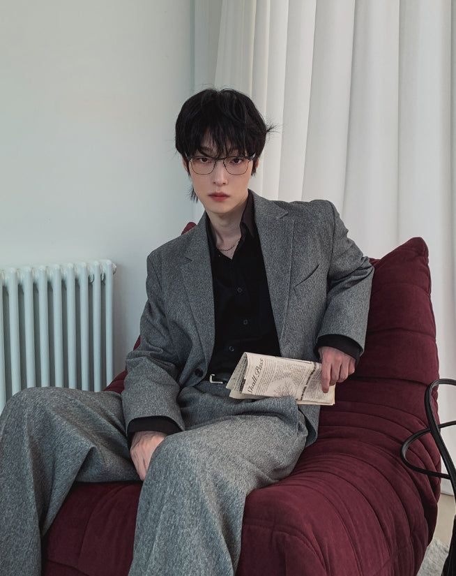ノッキングクラシックロングスリーブシャツ