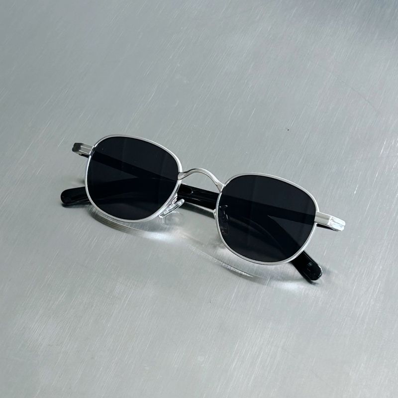 Silver Frame Glasses