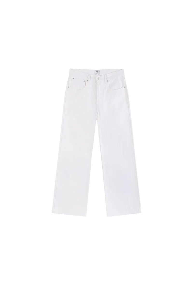 IDLT Basicsの「White Flare Washed Jeans（Pants）」