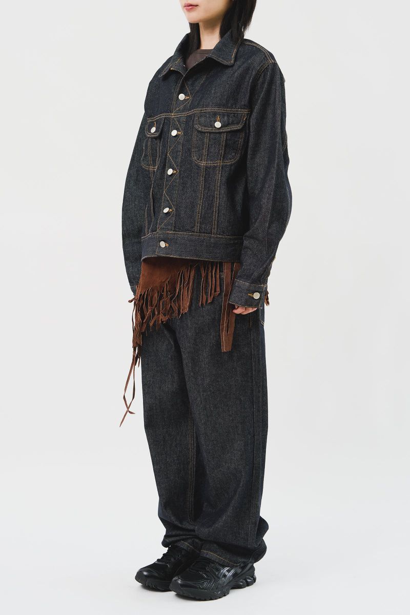 Julie Non Fade Raw Denim Jacket