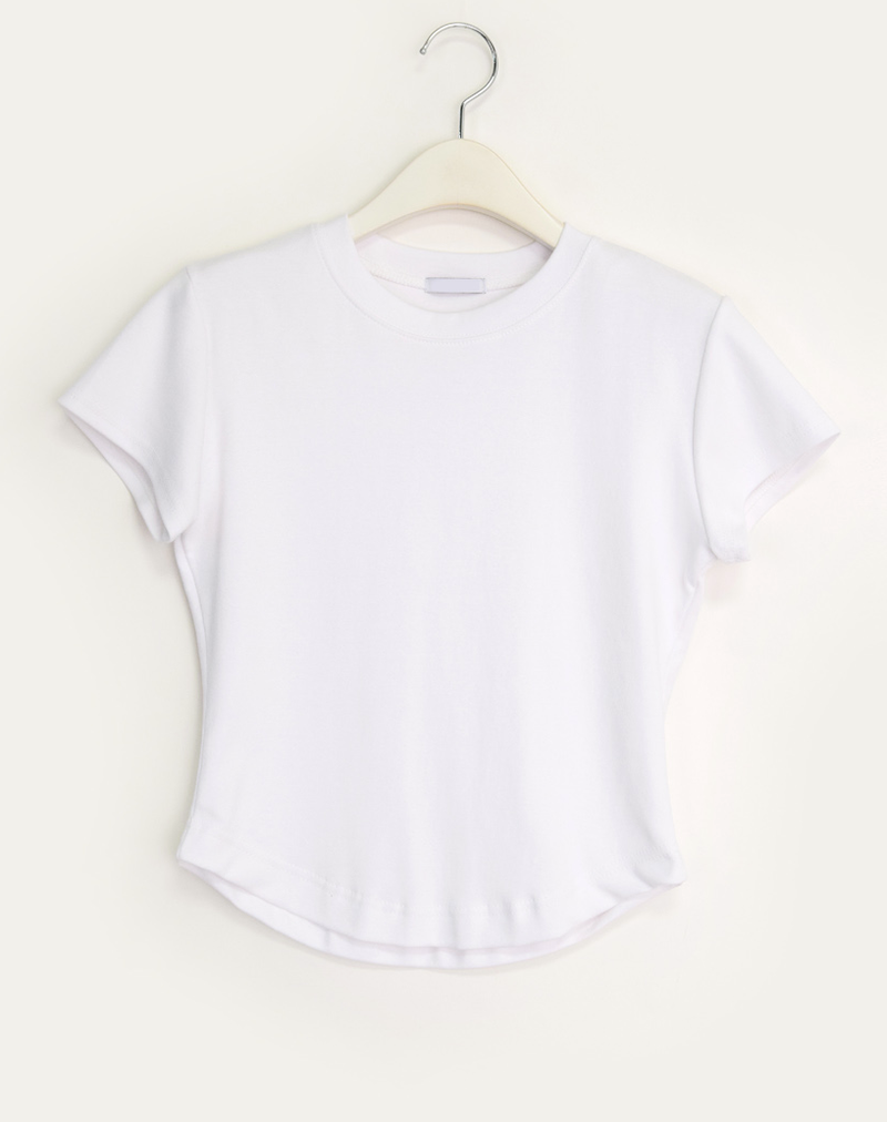 crop rounde T(4color)