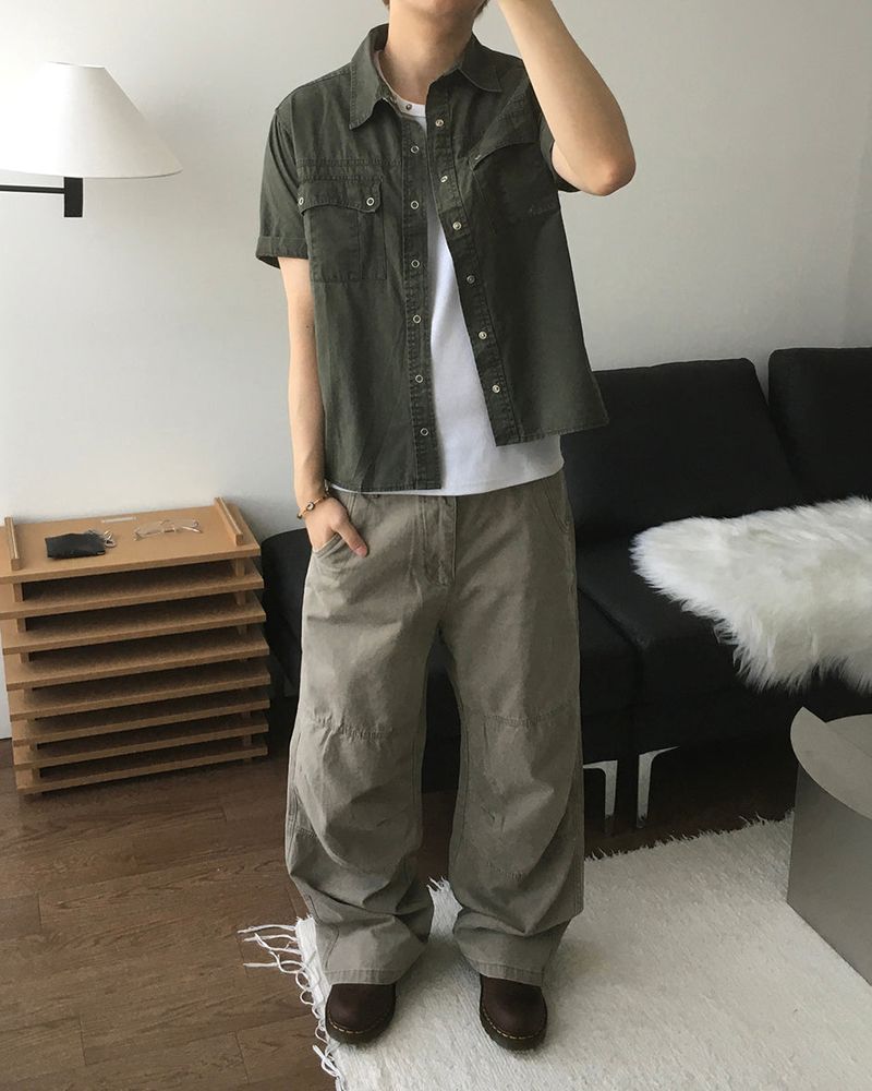 Drif Dyeing Short Sleeve Shirt
