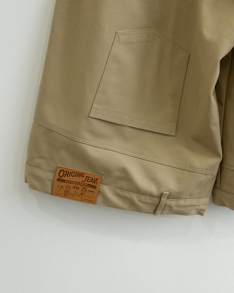 Log Bermuda Cotton Pants
