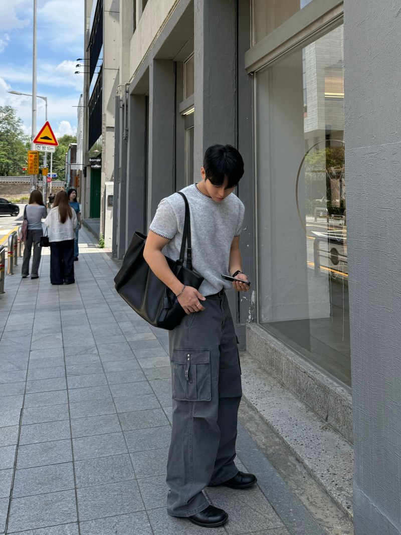 Dawn belted strap cargo pants