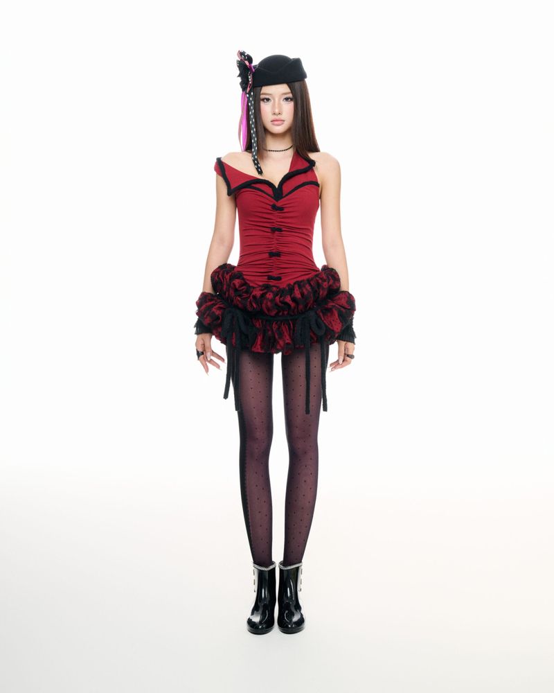 MANGATA（マンガタ）の「MALLOR RED DRESS（Dresses）」