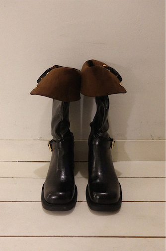 RETRO WESTERN COWBOY TWO WAY LONG BOOTS