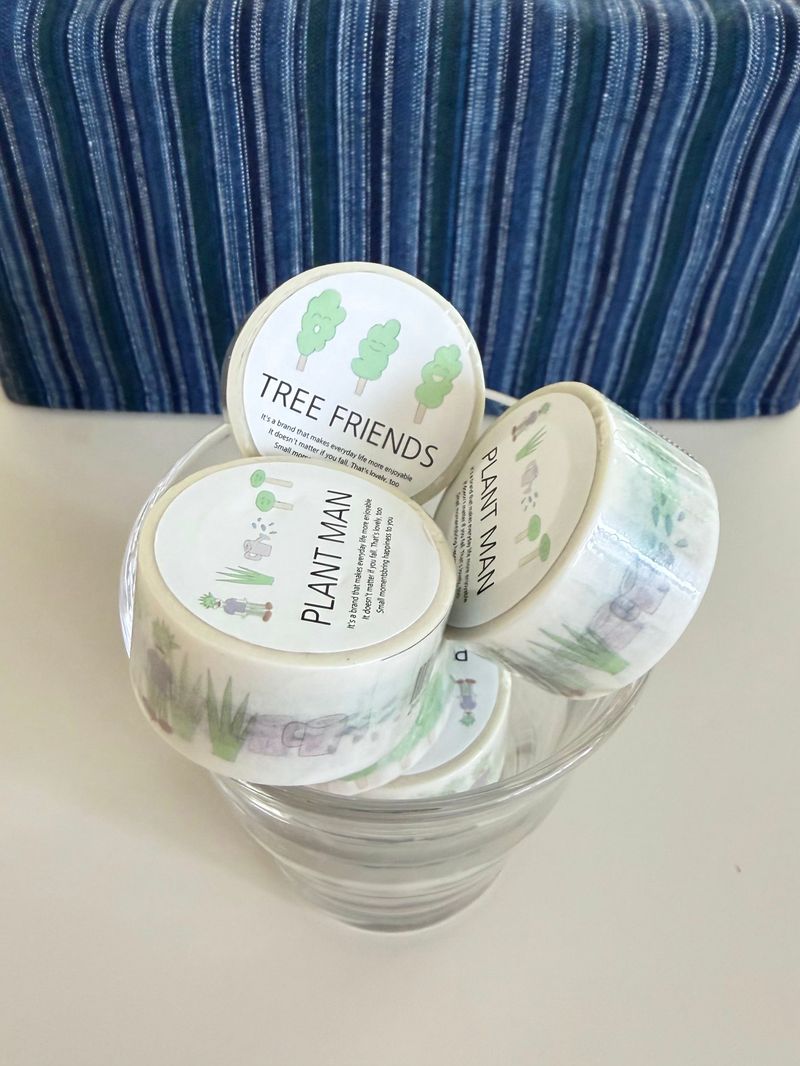 SLIP（スリップ）の「[2SET] PLANTライン マスキングテープ（雑貨/ステーショナリー）」