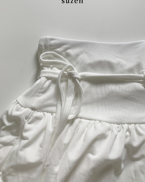 named strap frill skirt (3color)