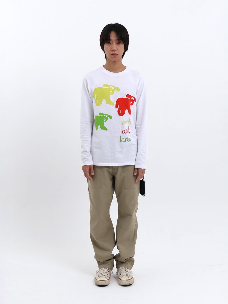 BASIC SAFARI CARPENTER COTTON PANTS (BEIGE)