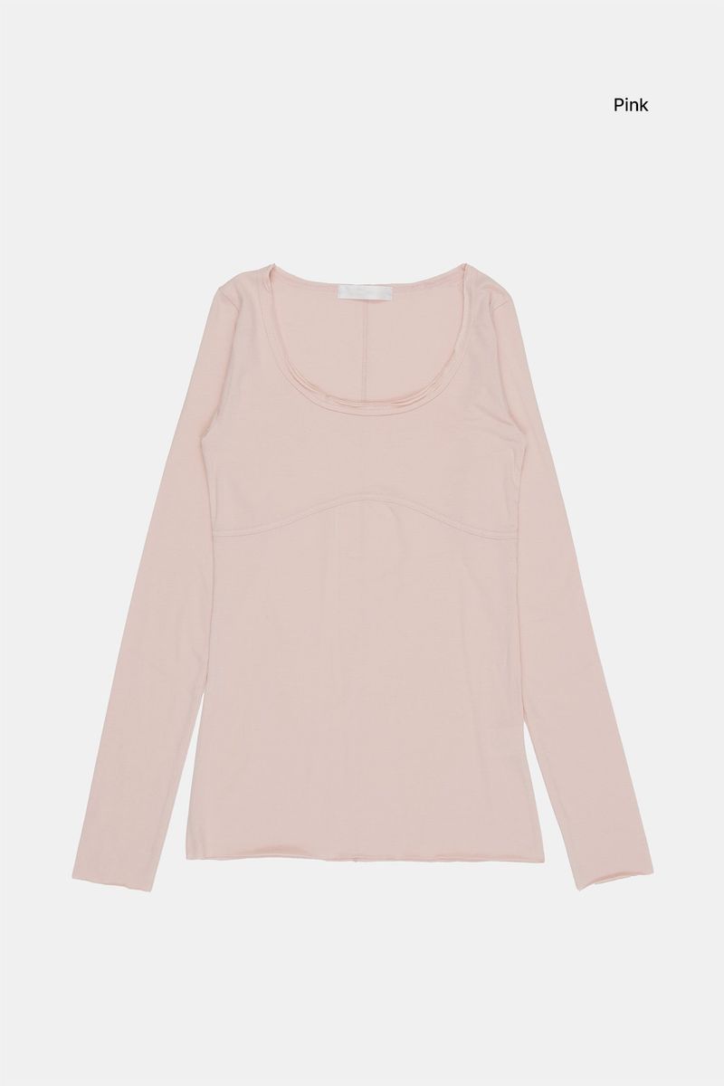 Petina wide-neck long sleeve