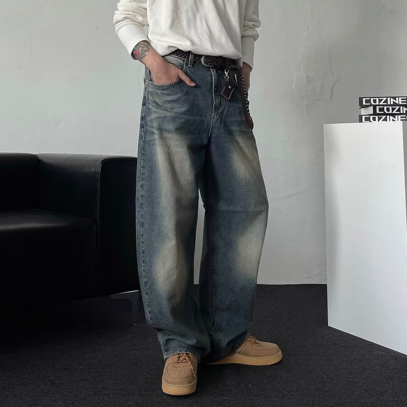 TR2528 Two Point Sand Wide Denim (2 colors)