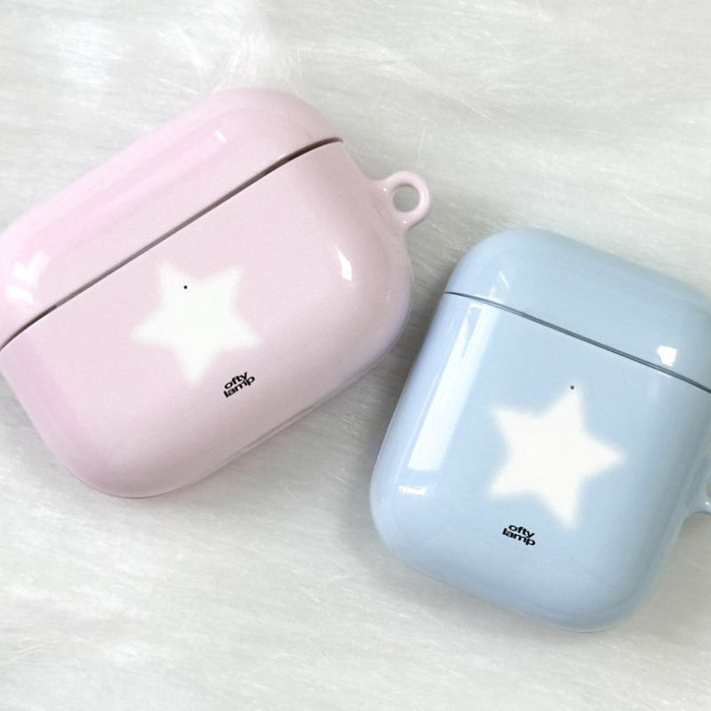 [made]bebe star airpods case (glossy hard)
