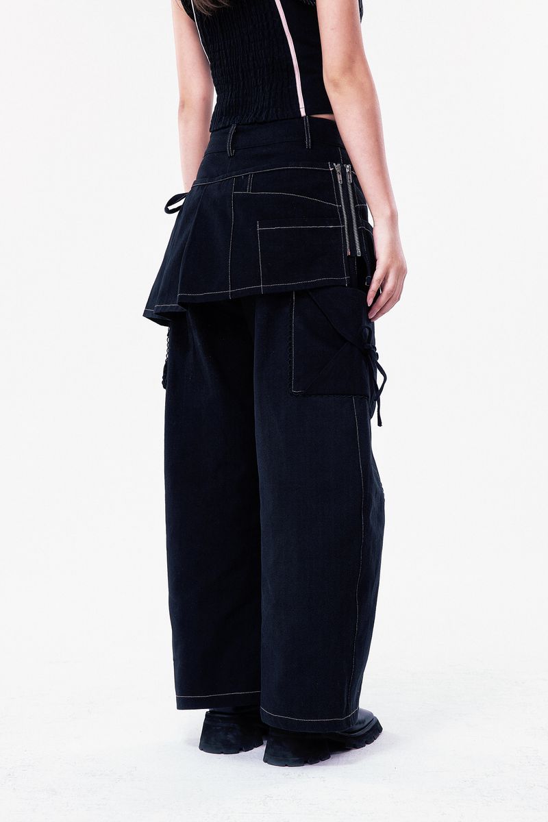 PLÜF MultiConnect Overlay Skirt (Black)