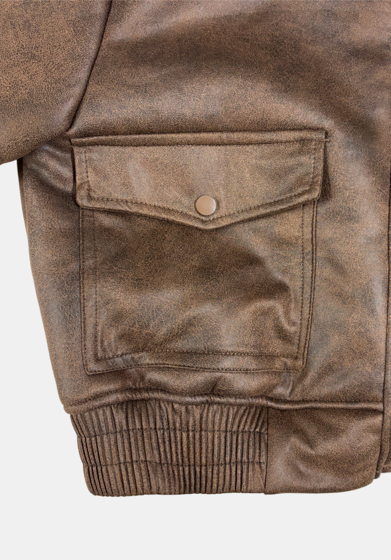 Taylor Suede Fur Neck Jumper
